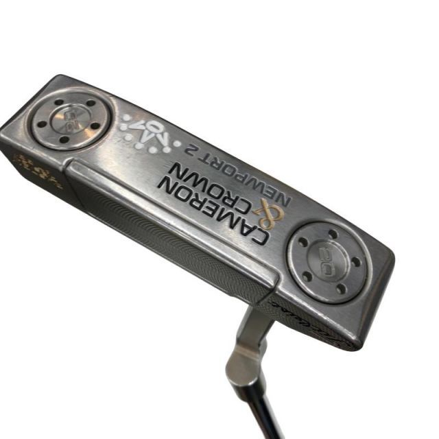 【中古】 タイトリスト SCOTTY CAMERON＆CROWN NEWPORT 2 33インチ レフティ パター PT スチール (フレックスその他) メンズ 男性用 左利き レフティ 左用 Cランク ゴルフクラブ