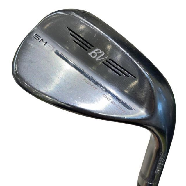 【中古】 タイトリスト VOKEY SPIN MILLED SM9 ツアークロム 56°/14°F ウェッジ WG BV 105 (フレックスその他) メンズ 男性用 右利き 右用 Cランク ゴルフクラブ