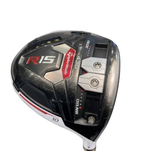 【中古】 テーラーメイド R15 430 10° ドライバー DR リシャフト (フレックスその他) メンズ 男性用 右利き 右用 Cランク ゴルフクラブ