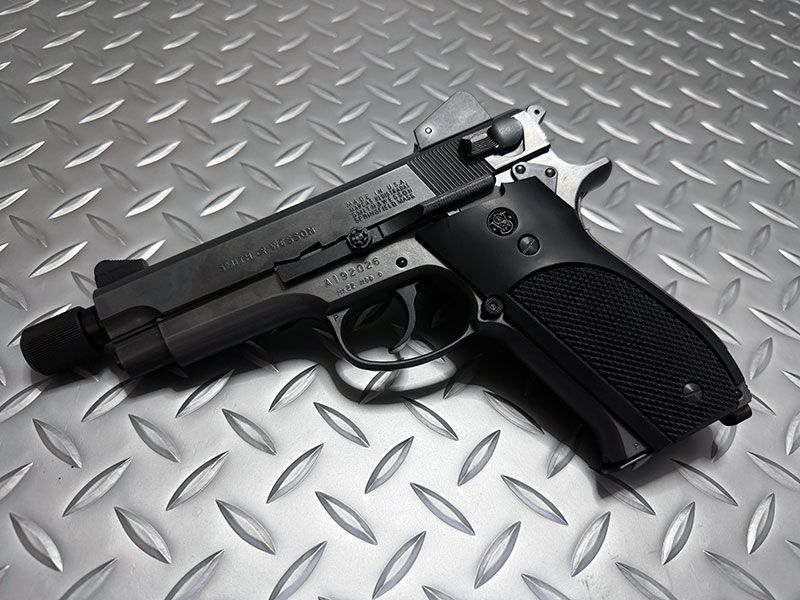 マルシン工業 7mmX-PFC 発火モデルガン 完成品 Mk.22 Mod.0 サプレッサー付き エクセレントヘビーウエイト