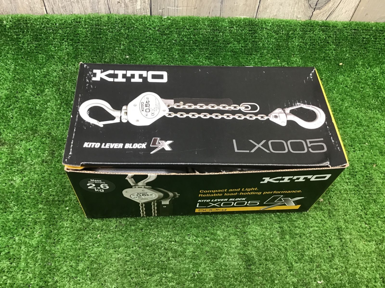 【未使用品】KITO(キトー) レバーブロック LX005 (LX1B)●アクトツール富山店●吊
