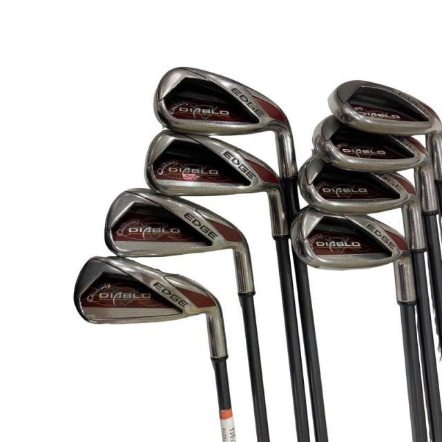 【中古】 キャロウェイ DIABLO EDGE 8S アイアンセット IR DIABLO EDGE 60i (フレックスR) メンズ 男性用 右利き 右用 Cランク ゴルフクラブ