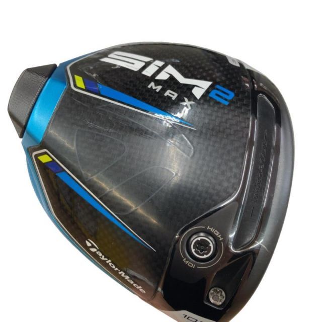 【中古】 テーラーメイド SIM2 MAX 10.5° ドライバー DR TENSEI BLUE TM50(SIM2 DR) (フレックスSR) メンズ 男性用 右利き 右用 Cランク ゴルフクラブ