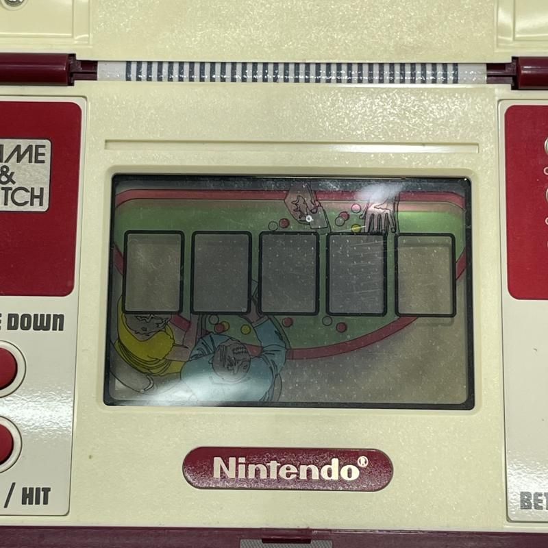 中古】開封)液晶ヤケ)Nintendo ブラックジャック ゲーム&ウォッチ[19