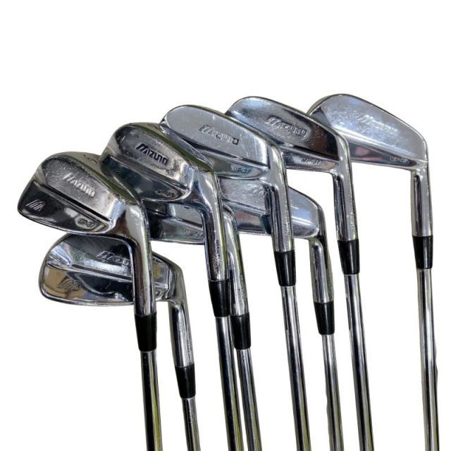 【中古】 ミズノ MP-37 8S アイアンセット IR 純正特注シャフト (フレックスS) メンズ 男性用 右利き 右用 Dランク ゴルフクラブ