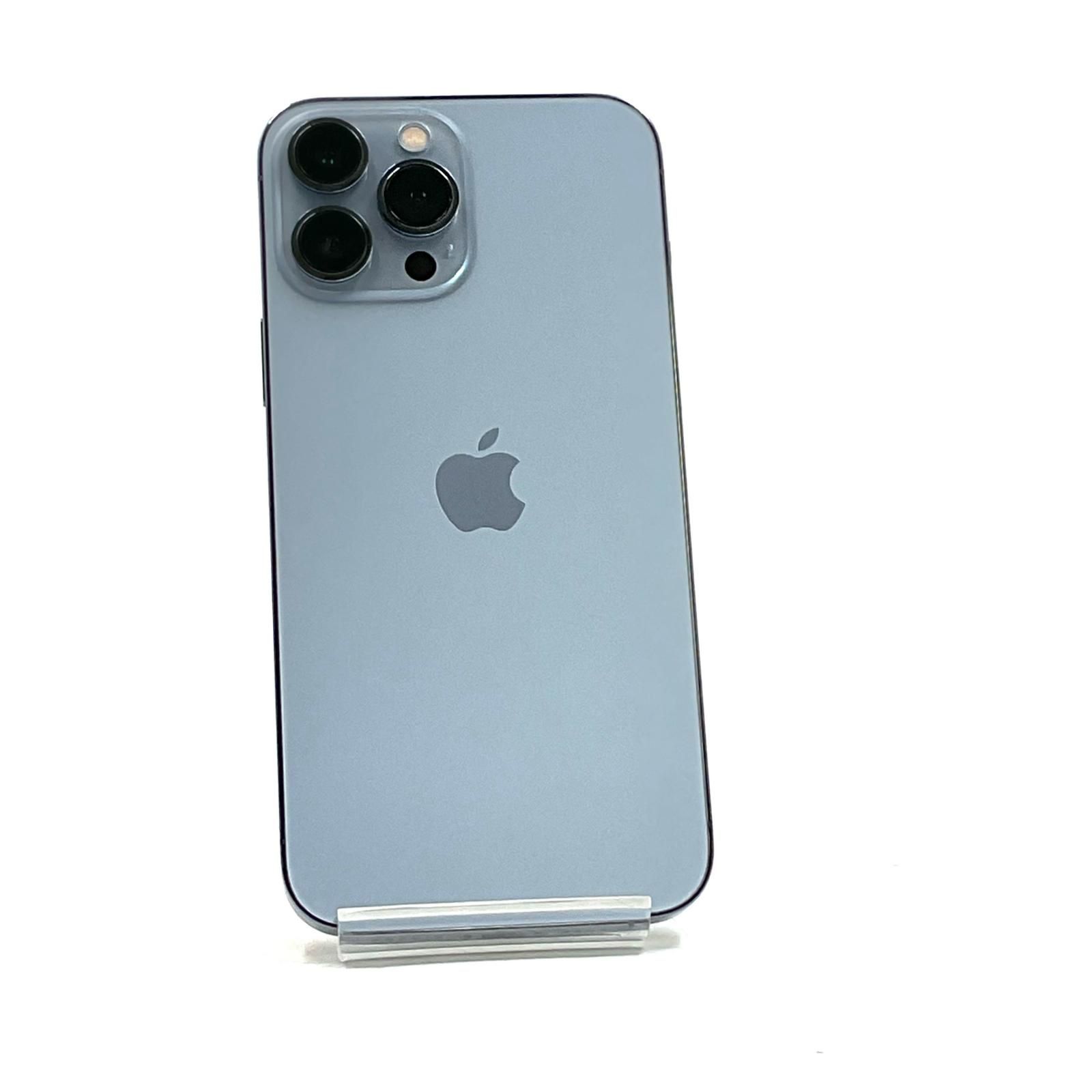 【全額返金保証】【最速発送】 iPhone 13 Pro Max 512GB シエラブルー docomo SIMフリー 白ロム 動作確認済 83%