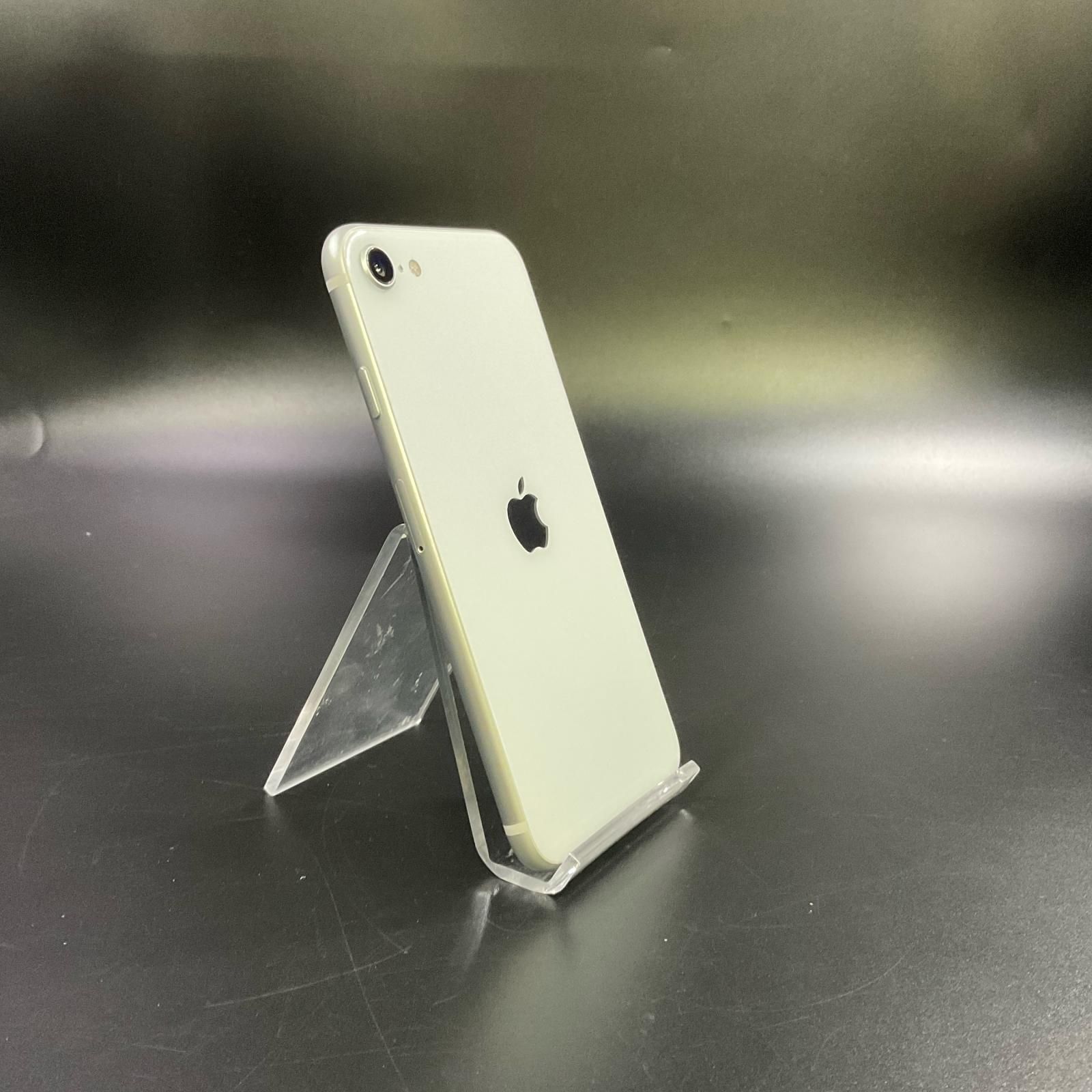 【全額返金保証】【最速発送】 iPhone SE（第2世代） 64GB ホワイト SIMフリー 白ロム 動作確認済 79%