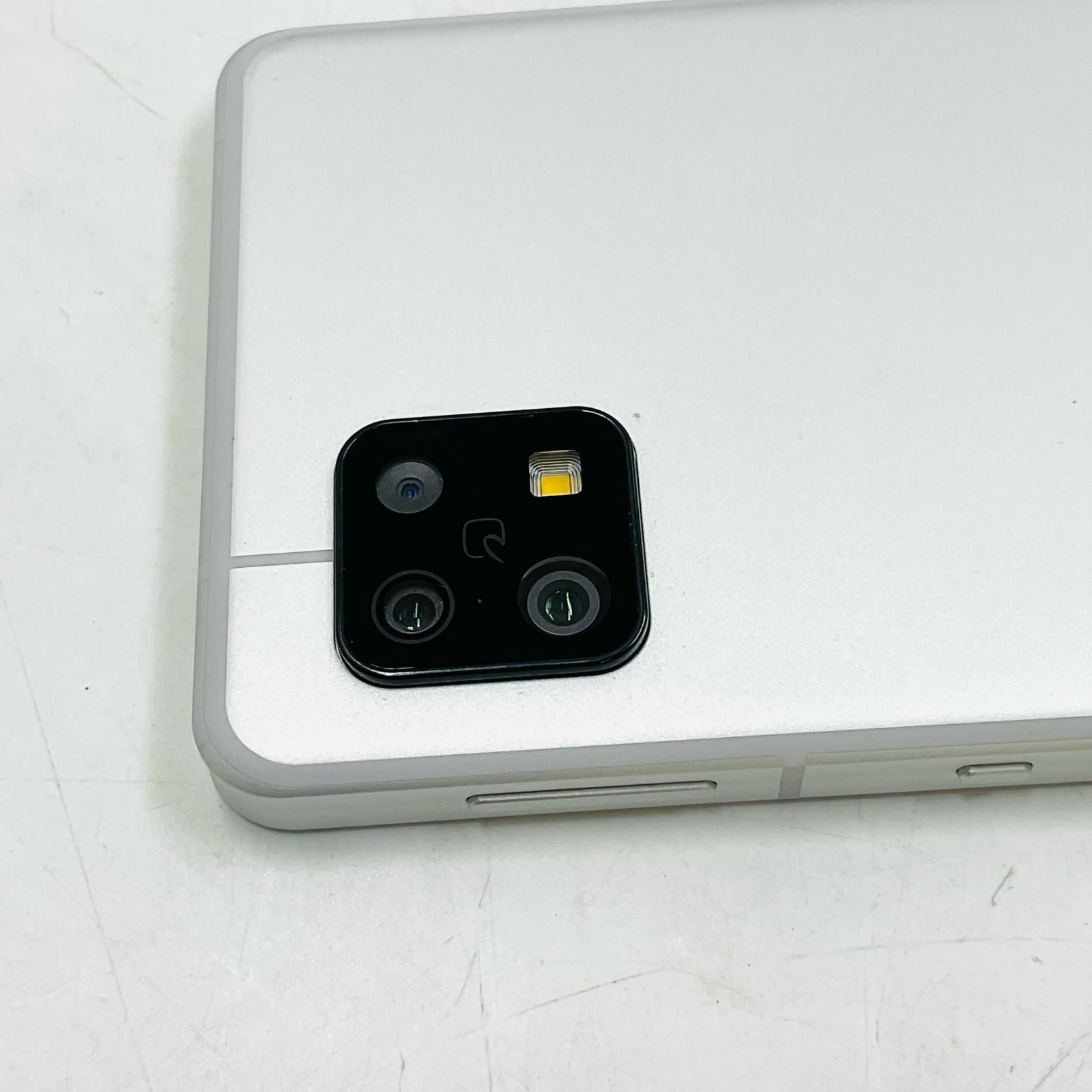 全額返金保証】【最速発送】SHARP AQUOS sense6 128GB シルバー SIM