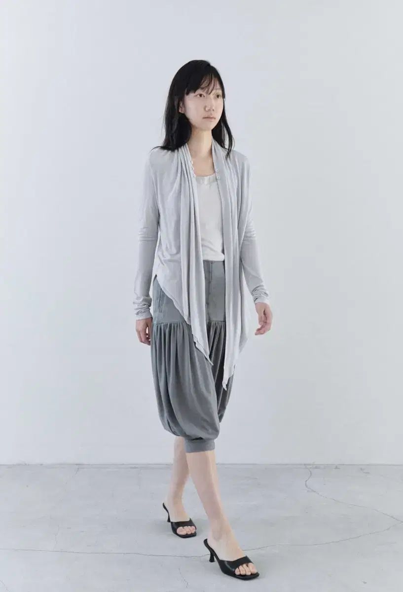 タイルズ cowl neck cardigan