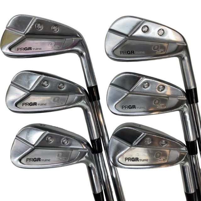 【中古】 プロギア TUNE 05 CB 6S アイアンセット IR リシャフト (フレックスその他) メンズ 男性用 右利き 右用 Cランク ゴルフクラブ