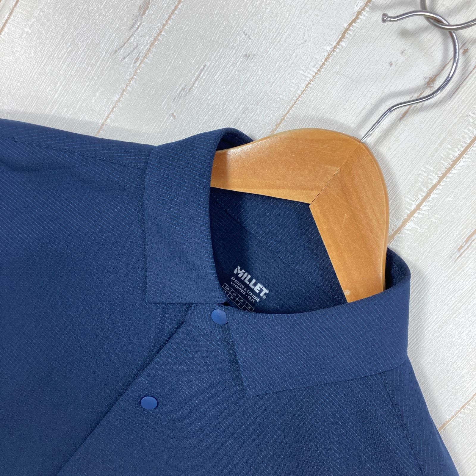 ✉️Men's XS ネイビー系 Millet ( ミレー ) ブリーズ メッシュ ロング