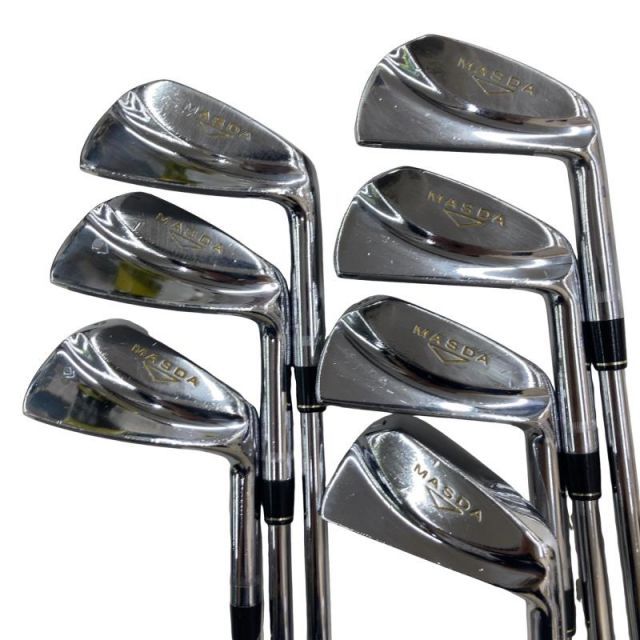 【中古】 MASDA MASDA マッスルプロト 8S アイアンセット IR Dynamic Gold (フレックスS) メンズ 男性用 右利き 右用 Dランク ゴルフクラブ