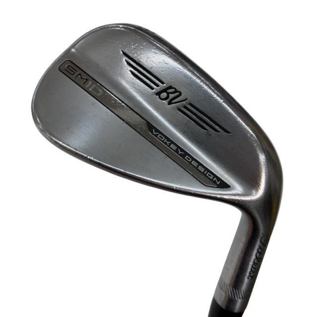 【中古】 タイトリスト VOKEY SPIN MILLED SM10 ツアークロム 48°/10°F ウェッジ WG 純正特注シャフト (フレックスS) メンズ 男性用 右利き 右用 Dランク ゴルフクラブ