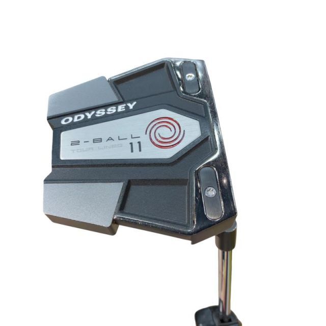 【中古】 オデッセイ 2-BALL ELEVEN TOUR LINED CH 34インチ パター PT STROKE LAB RED (フレックスその他) メンズ 男性用 右利き 右用 Cランク ゴルフクラブ