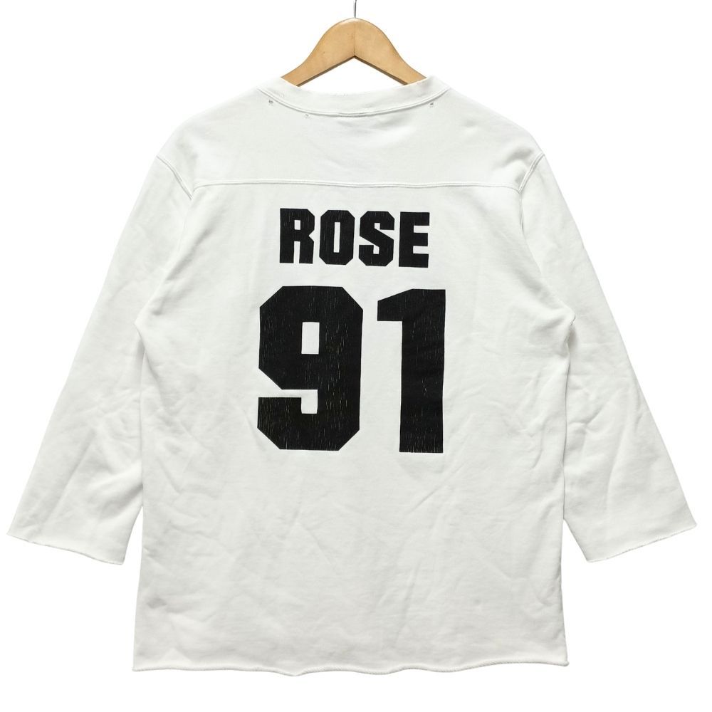 NUMBER(N)INE ナンバーナイン オリジナル ROSE 91 プリント 加工 V