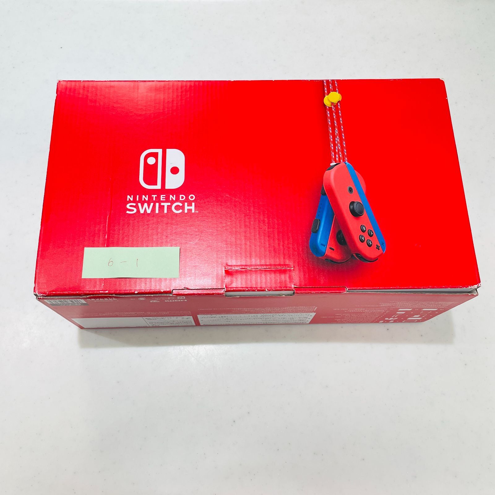 ニンテンドースイッチ マリオレッド×ブルー セット 本体 付属品完備