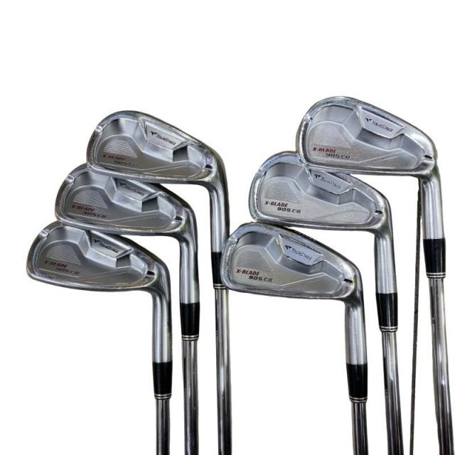 【中古】 ブリヂストン TOURSTAGE X-BLADE 905 CB 7S アイアンセット IR Dynamic Gold (フレックスS) メンズ 男性用 右利き 右用 Cランク ゴルフクラブ