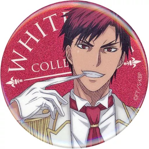 [Used] Badge Pins Vulcan Taiga “Kuroko's Basketball x Namjatown White Suit Collection Ver. Special glitter badges collection”
