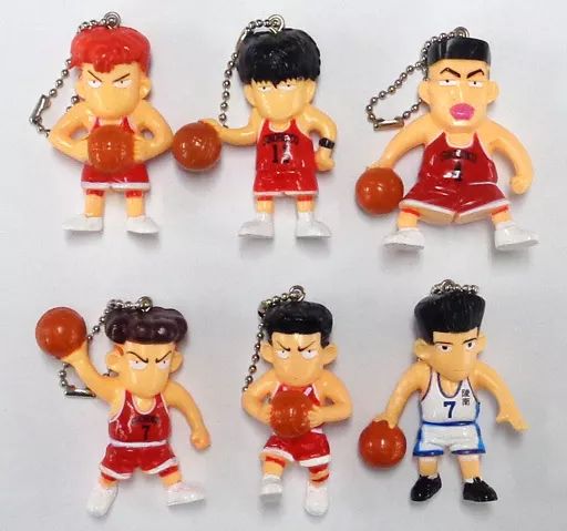 中古】キーホルダー・マスコット(キャラクター) 全6種セット 「SLAM