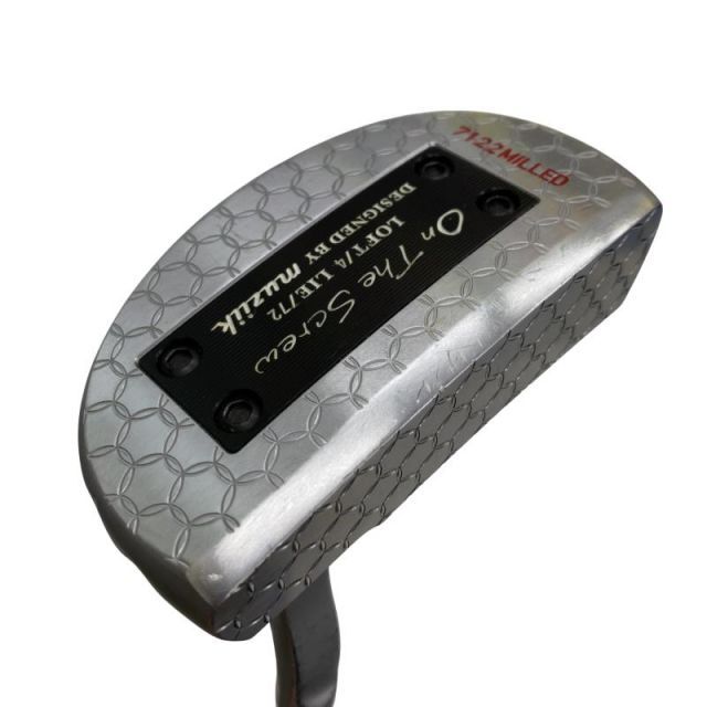 【中古】 muziik muziik 7122(ショートスラント) 34インチ パター PT スチール (フレックスその他) メンズ 男性用 右利き 右用 Cランク ゴルフクラブ