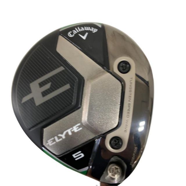 【中古】 キャロウェイ ELYTE 5W(アジャスタブル) フェアウェイウッド FW VENTUS GREEN 50 for CW(ELYTE FW) (フレックスS) メンズ 男性用 右利き 右用 Cランク ゴルフクラブ