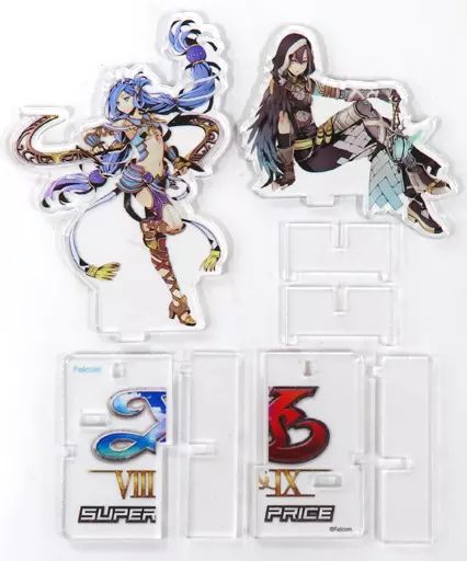 【中古】アクリルスタンド・アクリルパネル ダーナ＆アプリリスのアクリルフィギュア 「PS4ソフト イースVIII ＆ IX スーパープライスセット」 ファルコムショップ購入特典