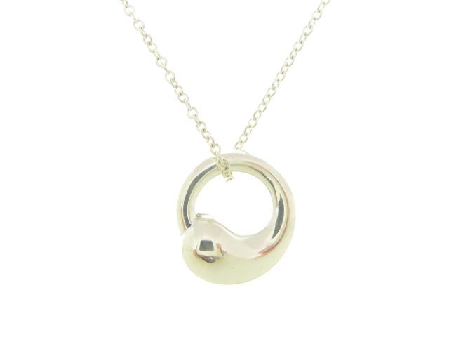 TIFFANY&Co. ティファニー ジュエリー エターナルサークルNC/SV/4.1g 貴金属･宝石 ネックレス シルバー SV 925 シルバー レディース【中古】【431】