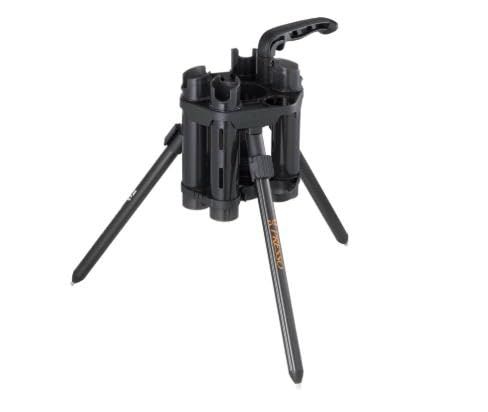 ダイワ(DAIWA) エリアトラウト ロッドスタンド プレッソロッドスタンドα452 ガンメタ送料無料 68b70883