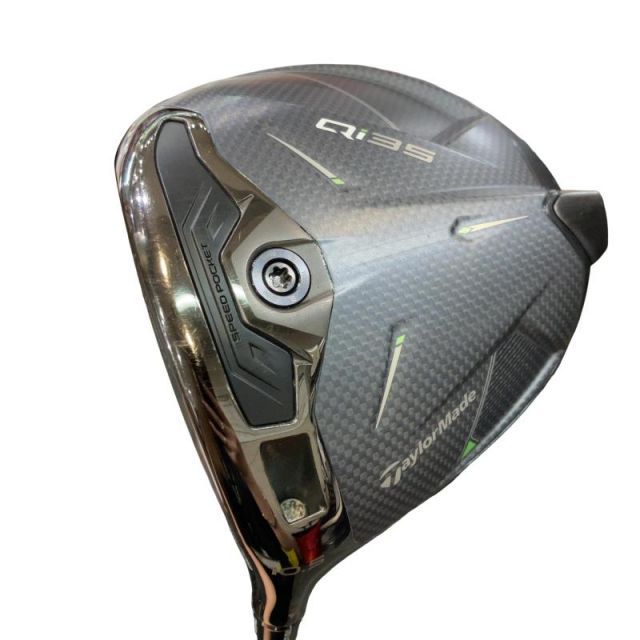 【中古】 テーラーメイド Qi35 10.5° ドライバー DR 純正特注シャフト (フレックスS) メンズ 男性用 右利き 右用 Bランク ゴルフクラブ