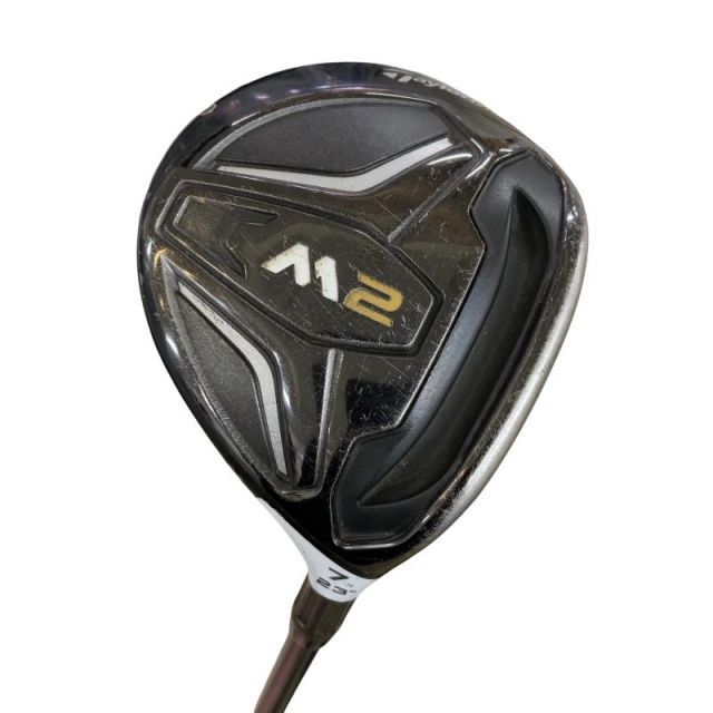 【中古】 テーラーメイド M2 7W フェアウェイウッド FW 純正特注シャフト (フレックスSR) メンズ 男性用 右利き 右用 Cランク ゴルフクラブ