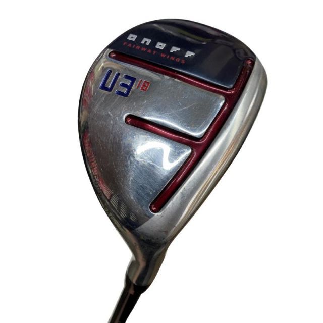 【中古】 ダイワ(グローブライド) ONOFF FAIRWAY WINGS(2020) AKA U3 ユーティリティ UT SMOOTH KICK MP-520U (フレックスR) メンズ 男性用 右利き 右用 Cランク ゴルフクラブ