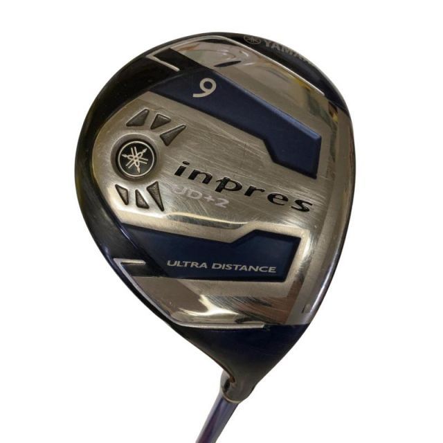 【中古】 ヤマハ inpres UD+2 9W フェアウェイウッド FW TMX-417F (フレックスR) メンズ 男性用 右利き 右用 Cランク ゴルフクラブ