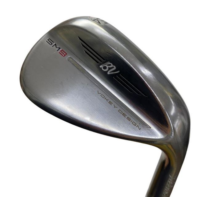 【中古】 タイトリスト VOKEY SPIN MILLED SM9 ツアークロム 54°/10°S ウェッジ WG リシャフト (フレックスその他) メンズ 男性用 右利き 右用 Cランク ゴルフクラブ