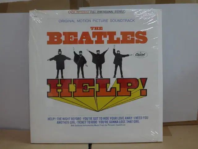 (収入 LP ） The Beatles ビートルズ ー Help パープルラベル
