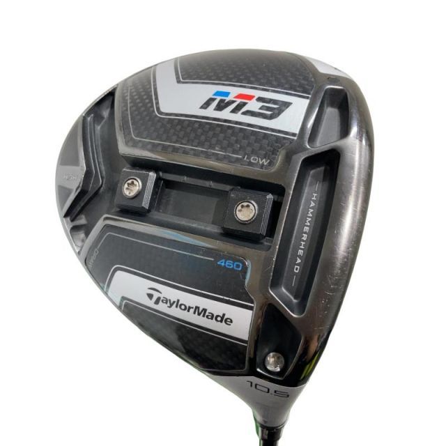 【中古】 テーラーメイド M3 460 10.5° ドライバー DR 純正特注シャフト (フレックスR) メンズ 男性用 右利き 右用 Cランク ゴルフクラブ