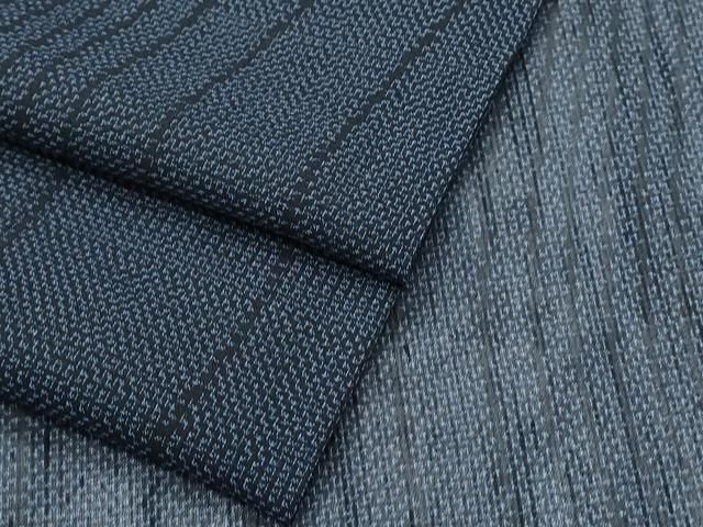 平和屋着物＊夏物　紗紬　立涌文　正絹　逸品　CABJ0904th