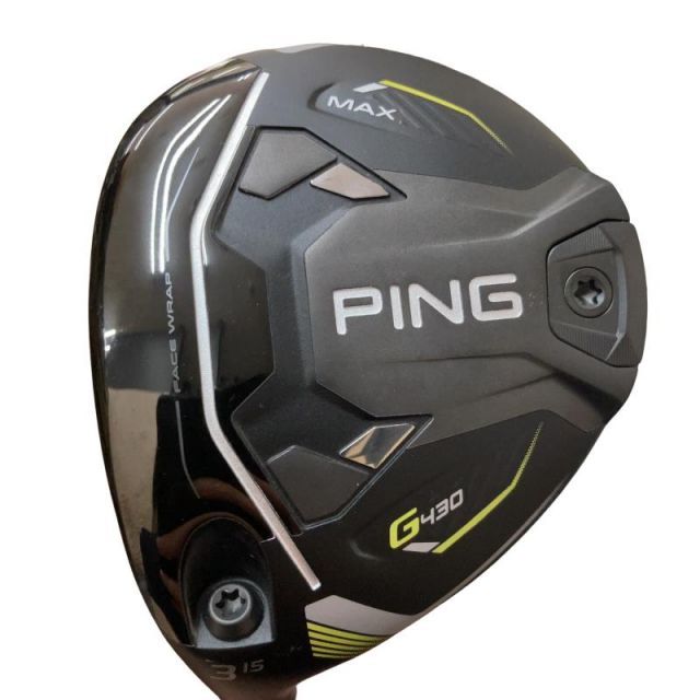 【中古】 ピン G430 MAX 3W レフティ フェアウェイウッド FW ALTA J CB BLACK(FW) (フレックスS) メンズ 男性用 左利き レフティ 左用 Bランク ゴルフクラブ