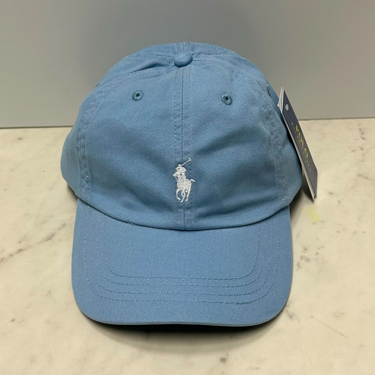 POLO RALPH LAUREN ラルフローレン Iconic Ball Cap ポニーロゴ アイコニック ダッドキャップ Bristol Blue (RLC7)