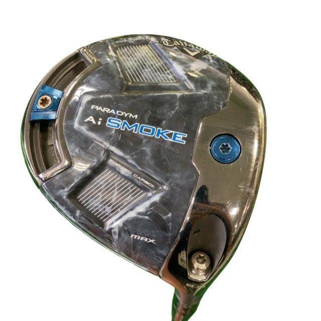 【中古】 キャロウェイ PARADYM Ai SMOKE MAX 9° ドライバー DR 純正特注シャフト (フレックスS) メンズ 男性用 右利き 右用 Cランク ゴルフクラブ