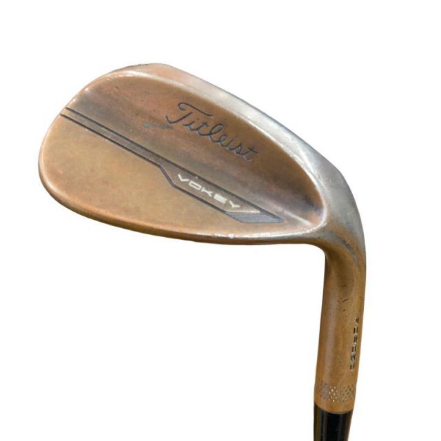 【中古】 タイトリスト VOKEY FORGED(2021) BRUSHED COPPER 58°/10°M ウェッジ WG リシャフト (フレックスその他) メンズ 男性用 右利き 右用 Cランク ゴルフクラブ