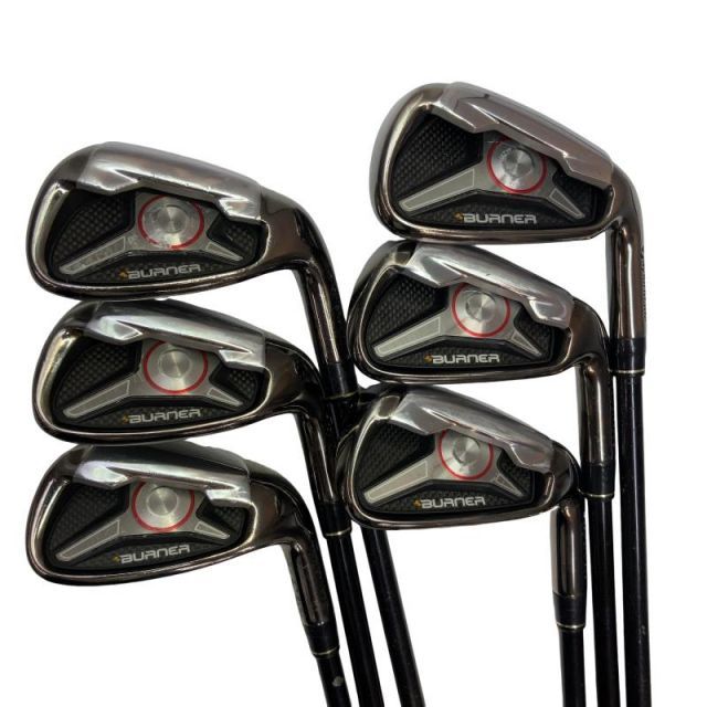 【中古】 テーラーメイド BURNER(2009) 6S アイアンセット IR RE-AX SUPERFAST 2009(アイアン) (フレックスS) メンズ 男性用 右利き 右用 Dランク ゴルフクラブ