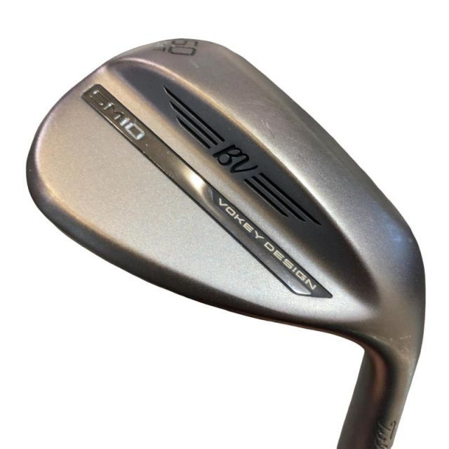 【中古】 タイトリスト VOKEY SPIN MILLED SM10 ジェットブラック 60°/04°T ウェッジ WG 純正特注シャフト (フレックスその他) メンズ 男性用 右利き 右用 Cランク ゴルフクラブ
