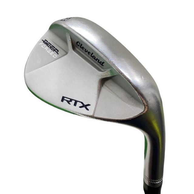 【中古】 クリーブランド Cleveland RTX DEEP FORGED 48°/10° FULL ウェッジ WG 純正特注シャフト (フレックスS) メンズ 男性用 右利き 右用 Cランク ゴルフクラブ