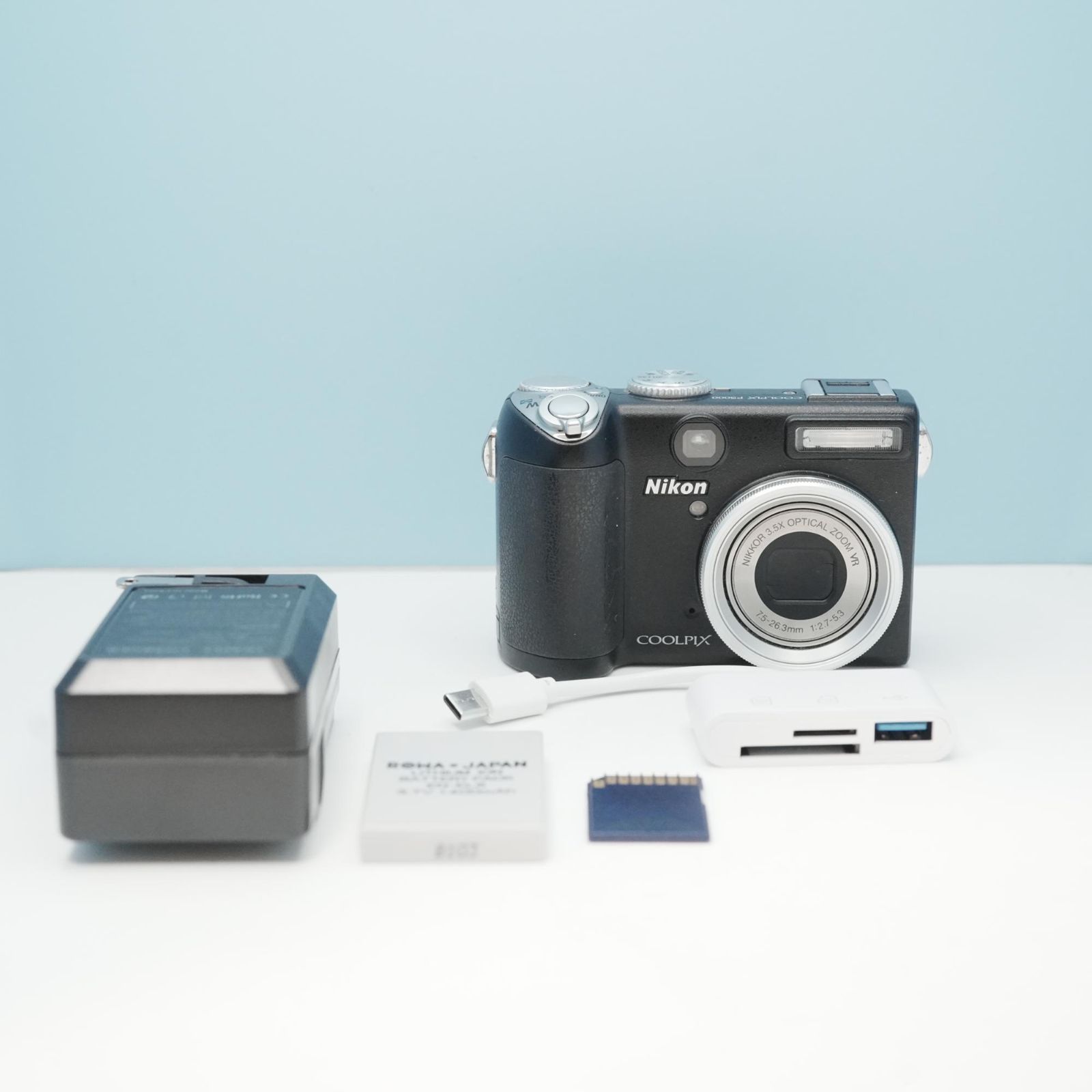 Nikon COOLPIX P5000 デジカメ スマホ転送OK フルセット 美品 a6813