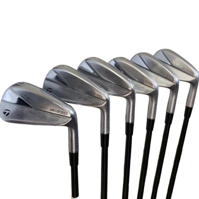 【中古】 テーラーメイド Taylor Made P・770(2023) 6S アイアンセット IR Diamana Thump Iron i95(2023) (フレックスS) メンズ 男性用 右利き 右用 Cランク ゴルフクラブ