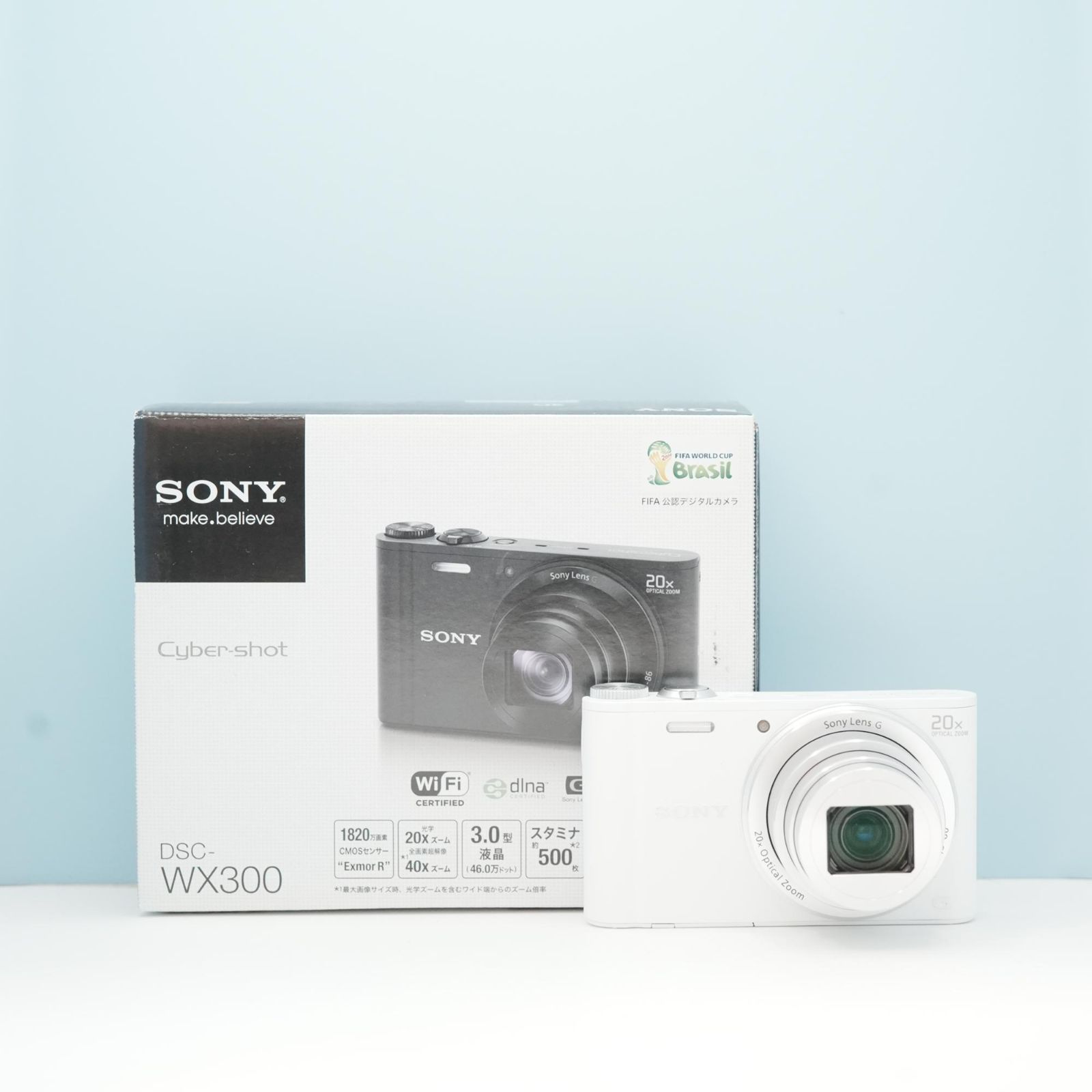 【スマホ転送OK】ソニー SONY Cyber-shot DSC-WX300 SONY Cyber-shot DSC-WX300 デジカメ スマホ転送OK フルセット 極美品