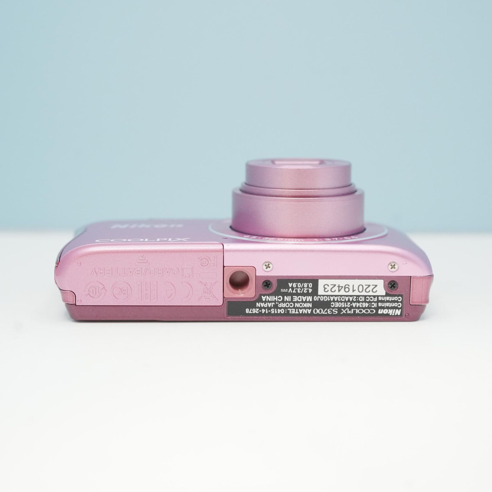 Nikon COOLPIX S3700 デジカメ スマホ転送OK フルセット a6785 - メルカリ