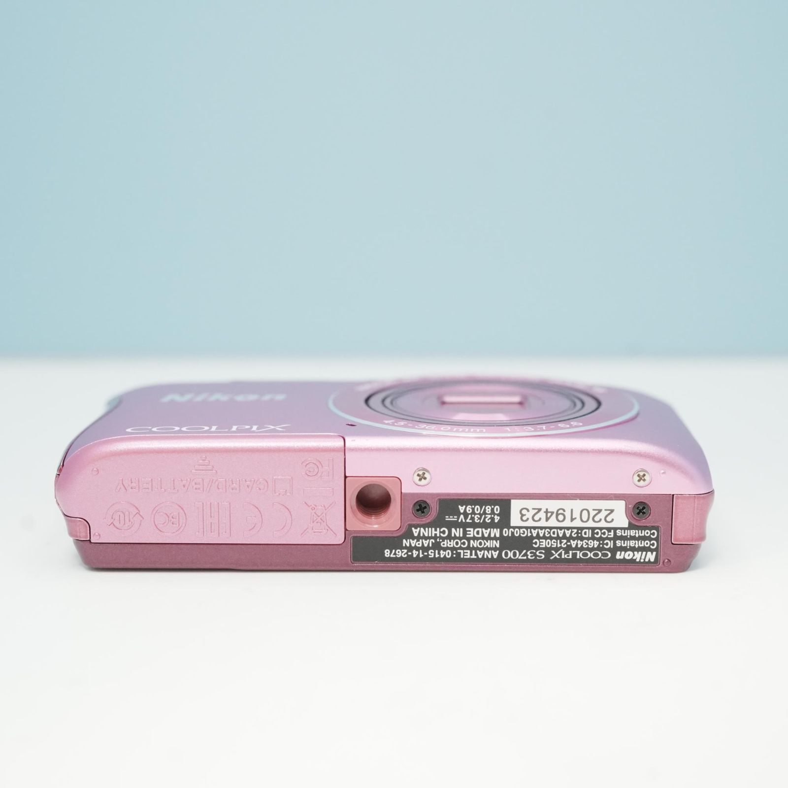 Nikon COOLPIX S3700 デジカメ スマホ転送OK フルセット a6785 - メルカリ