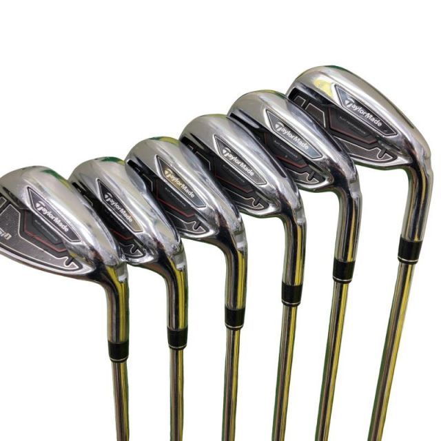 【中古】 テーラーメイド RSi 1 6S アイアンセット IR KBS C-TAPER 90 (フレックスS) メンズ 男性用 右利き 右用 Dランク ゴルフクラブ