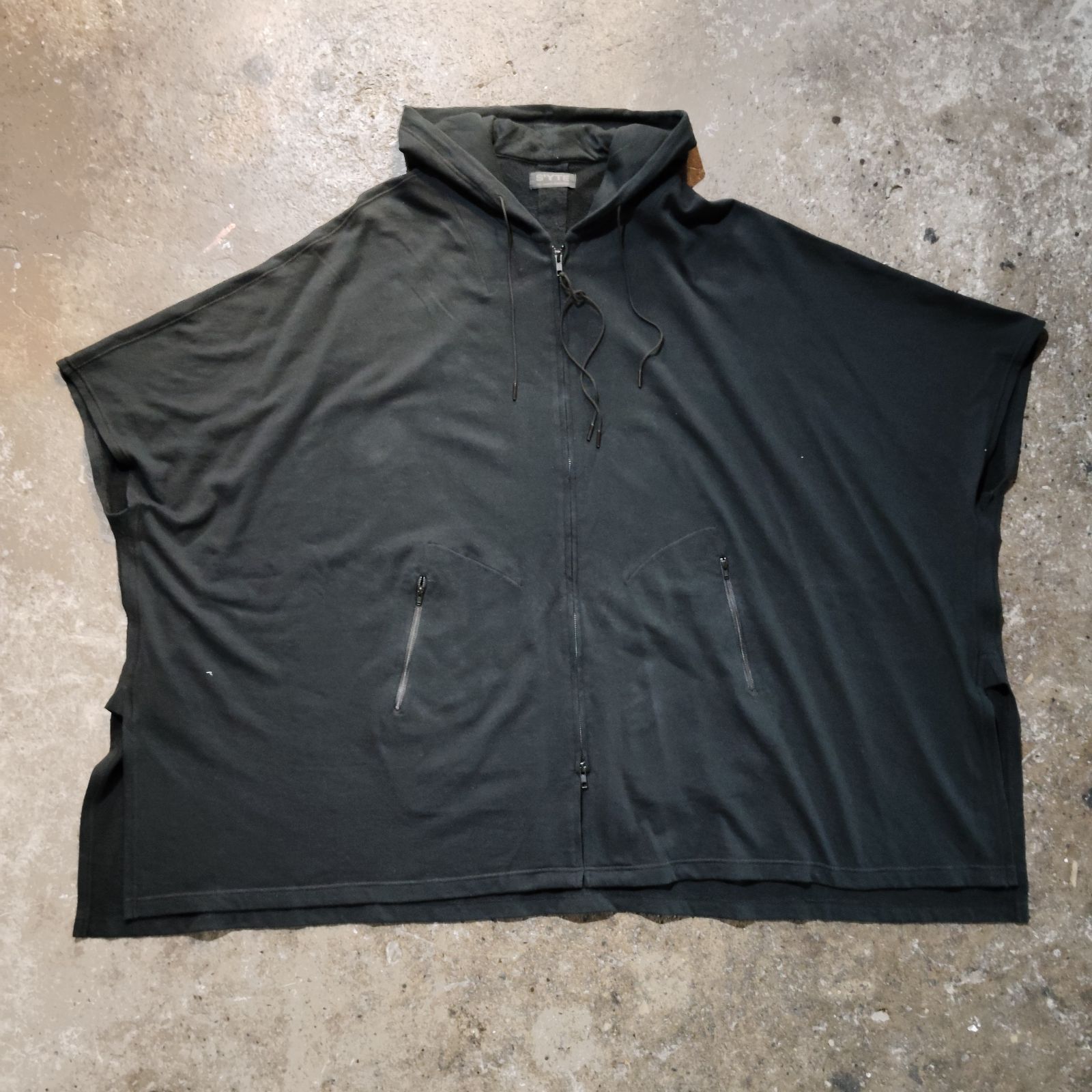 S'YTE 26ss 40/1 COTTON GAUZE FLEECE PONCHO 3 サイト 2026ss